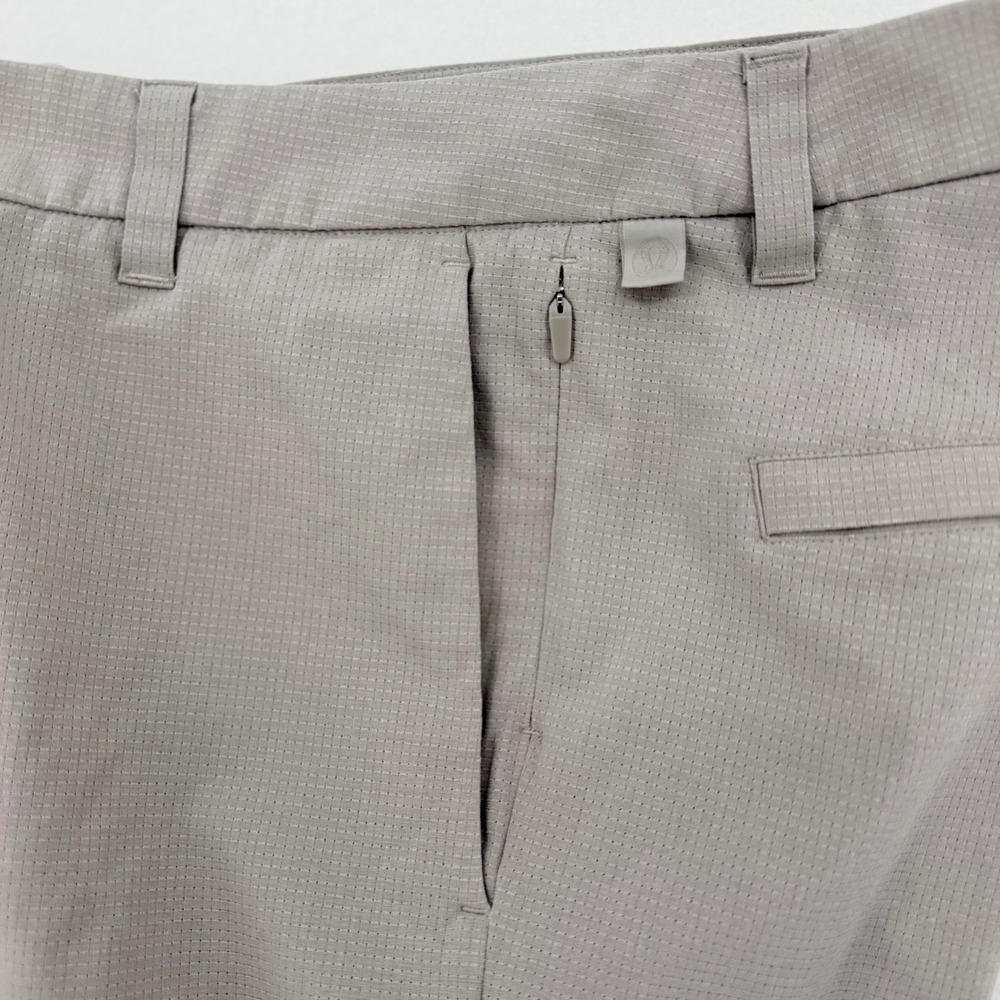 Lululemon ABC Slim Fit Performance Trouser Mens 31 Beige Casual Pants LM5AF5S - Picture 3 of 6